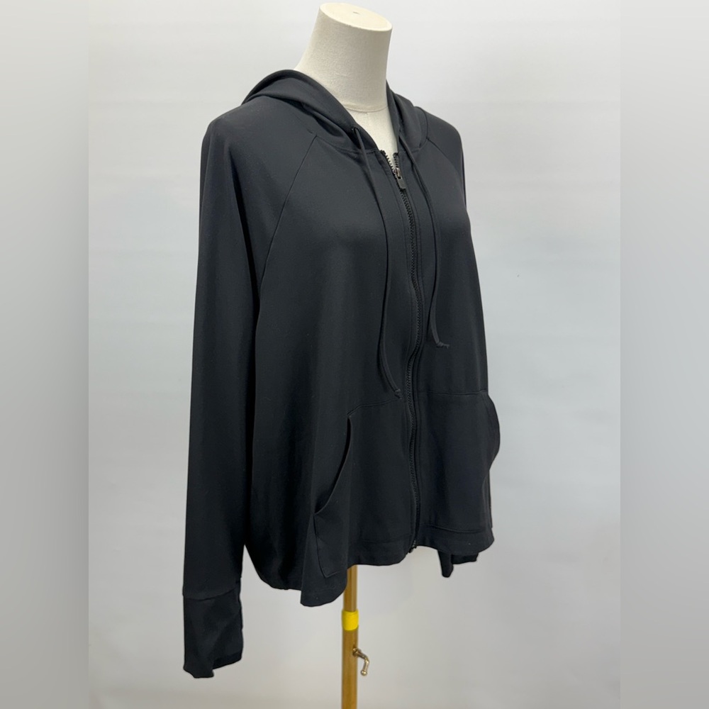 FABLETICS Women's Black full zip Cloud jersey kni… - image 9